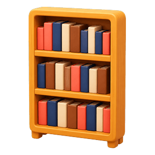 Picture illustrating bookcase