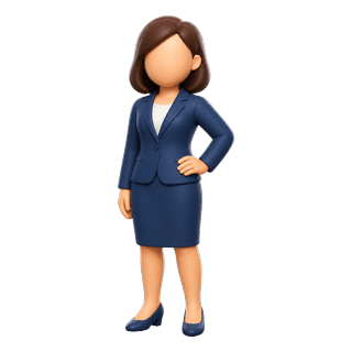 Picture illustrating businesswoman