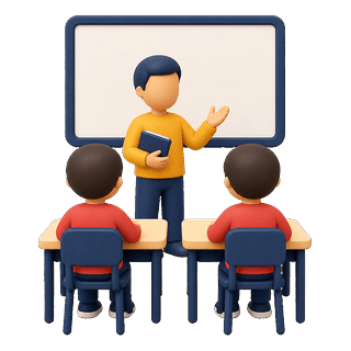 Picture illustrating classmate