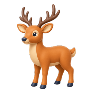 Picture illustrating deer