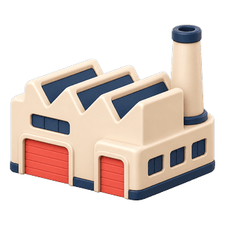 Picture illustrating factory
