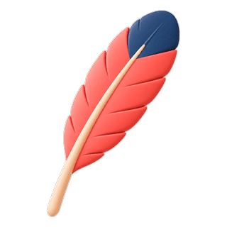 Picture illustrating feather