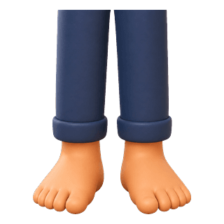 Picture illustrating feet