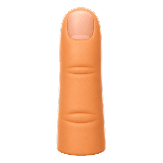 Picture illustrating finger