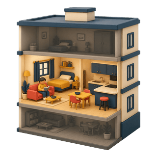 Picture illustrating flat