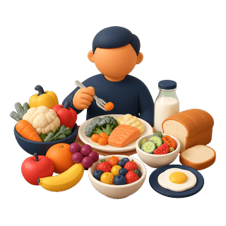 Picture illustrating food