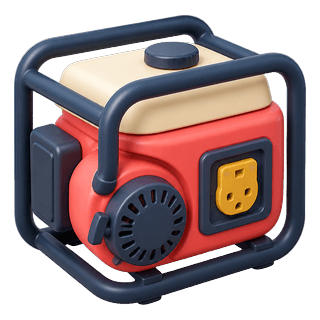 Picture illustrating generator