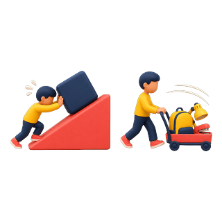 Picture illustrating going