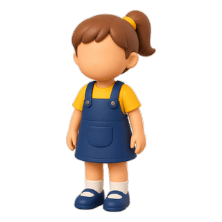 Picture illustrating granddaughter