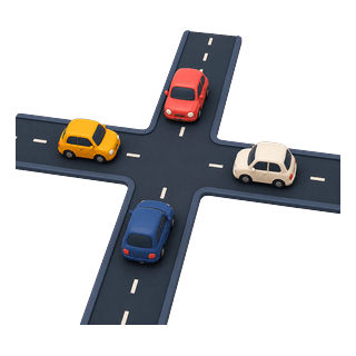 Picture illustrating intersection