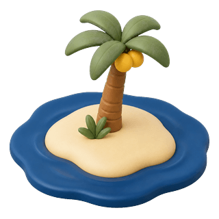 Picture illustrating island