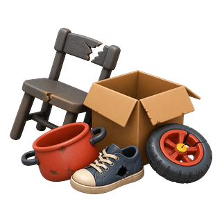 Picture illustrating junk