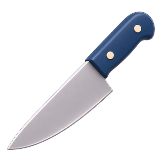 Picture illustrating knife