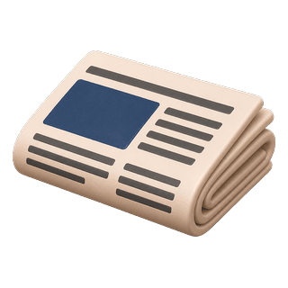Picture illustrating newspaper