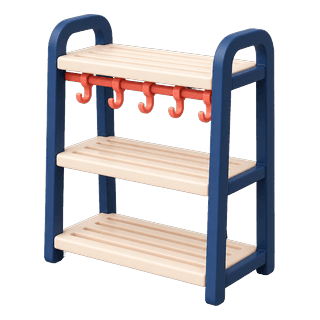Picture illustrating rack