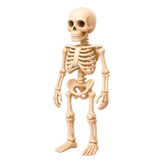 Picture illustrating skeleton