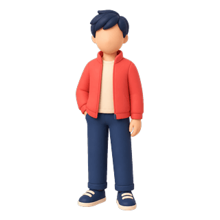 Picture illustrating teenager
