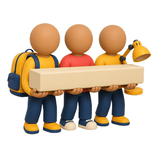Picture illustrating together