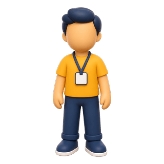 Picture illustrating visitor
