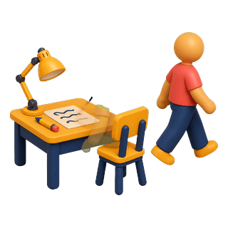 Picture illustrating wrote