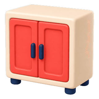 Picture illustrating cupboard