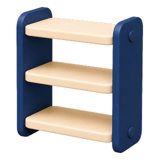 Picture illustrating shelves
